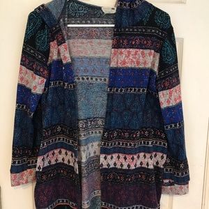 Pacsun Tribal Cardigan Medium